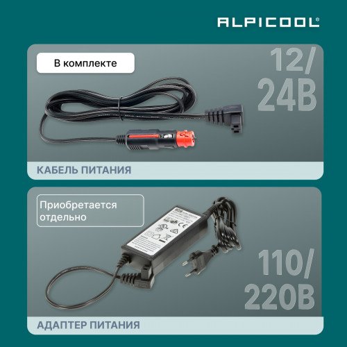 Автохолодильник Alpicool ET36 (12/24)