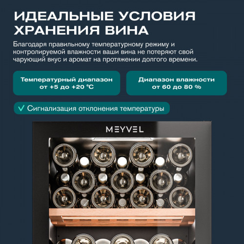 Винный шкаф Meyvel MV98-KBF2