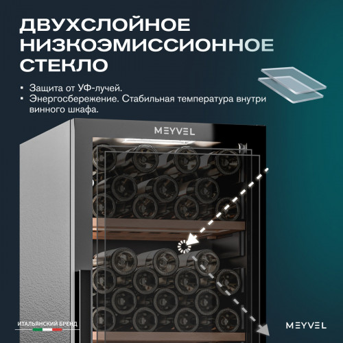 Винный шкаф Meyvel MV98-KBF2