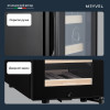 Винный шкаф Meyvel MV19-KBF2