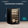 Винный шкаф Meyvel MV24-KBF1