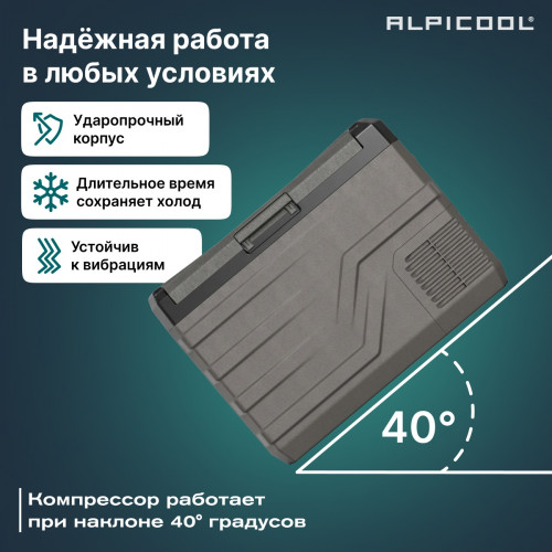 Автохолодильник Alpicool NL40 (12/24)