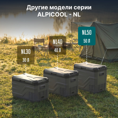 Автохолодильник Alpicool NL50 (12/24)