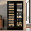 Винный шкаф CASO WineChef Duo 122 Чёрный
