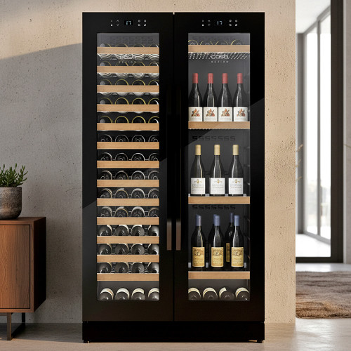 Винный шкаф CASO WineChef Duo 122 Чёрный