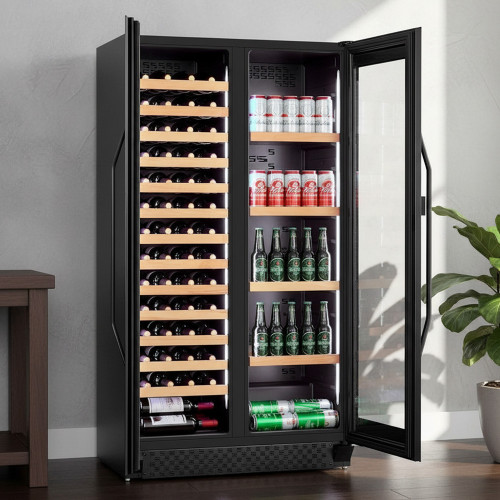 Винный шкаф CASO WineChef Duo 122 Чёрный