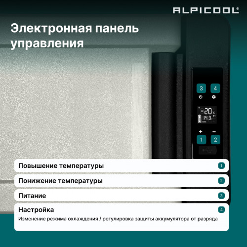 Автохолодильник Alpicool C9 (12/24)