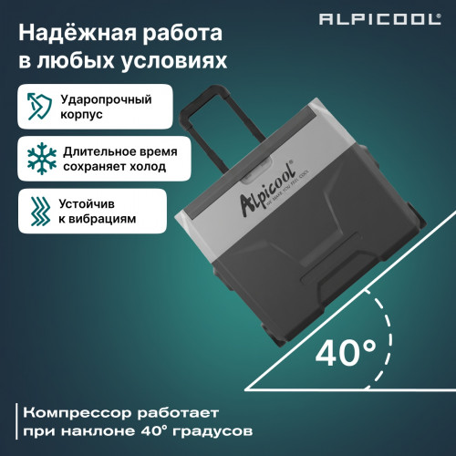 Автохолодильник ALPICOOL CX40