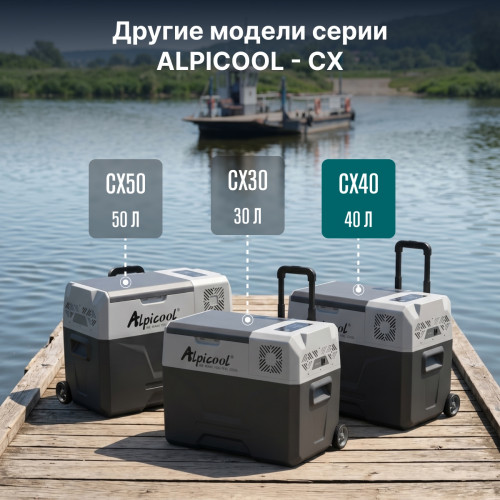 Автохолодильник ALPICOOL CX40
