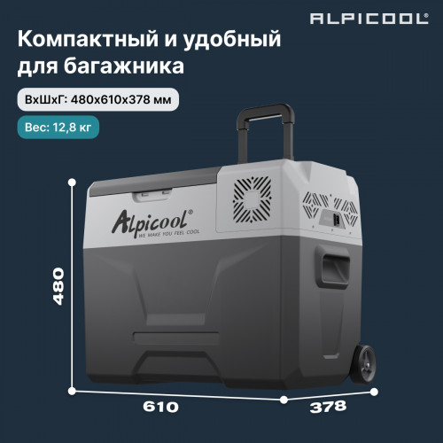 Автохолодильник ALPICOOL CX40