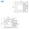Автохолодильник Alpicool C12