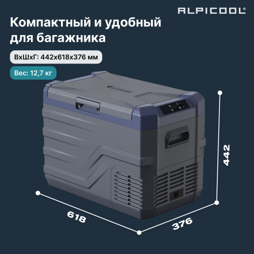 Автохолодильник Alpicool NL40 (12/24)