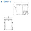 Автохолодильник Alpicool ETWW55