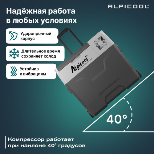 Автохолодильник ALPICOOL CX50