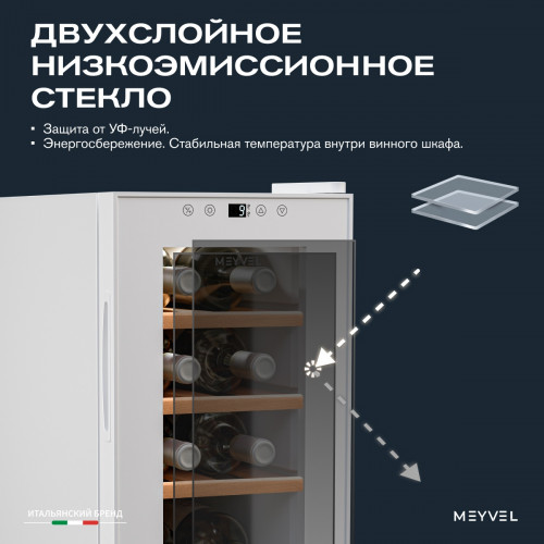 Винный шкаф Meyvel MV08-TWF1-СЛЕДУЮЩИЙ