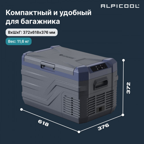 Автохолодильник Alpicool NL30 (12/24)
