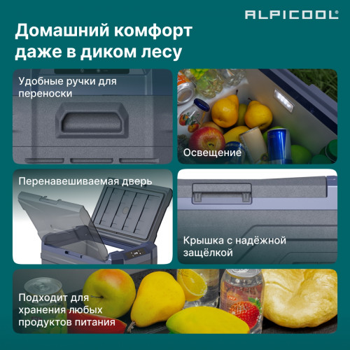 Автохолодильник Alpicool NL30 (12/24)