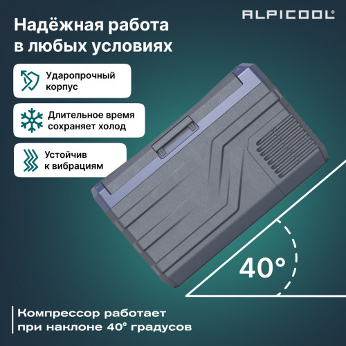 Автохолодильник Alpicool NL30 (12/24)