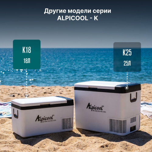 Автохолодильник Alpicool K18