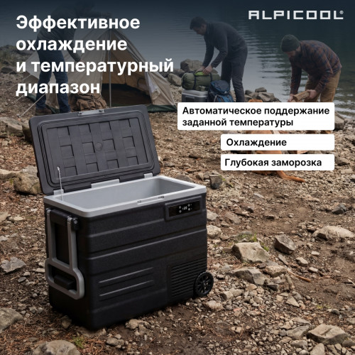 Автохолодильник Alpicool U65 (12/24)