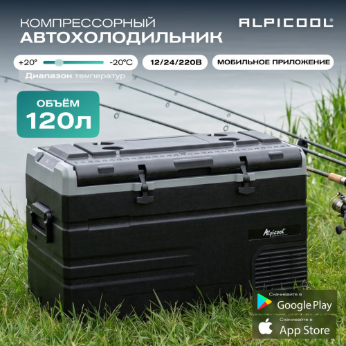 Автохолодильник Alpicool TS120 (12/24)