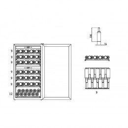 CASO WineComfort Touch 66