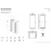 Винный шкаф Dunavox DAVG-114.288DC.TO