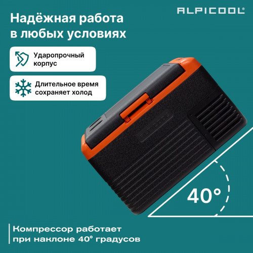 Автохолодильник Alpicool CL30 (12/24)