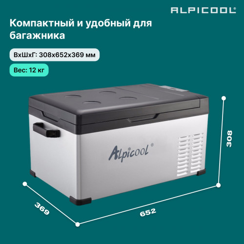 Автохолодильник Alpicool C25