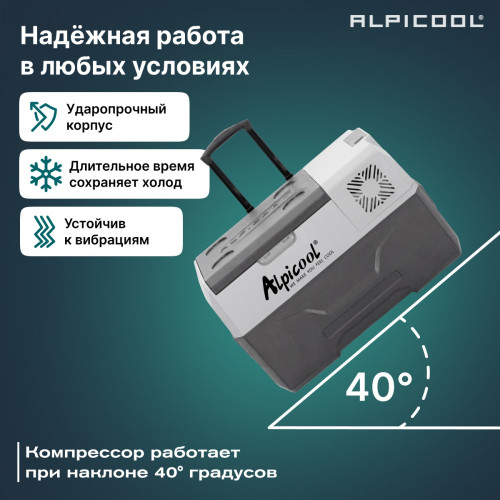 Автохолодильник Alpicool CX30 (12/24)