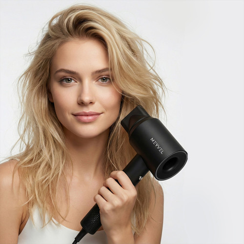 Фен для волос Meyvel MF12-1600 (Чёрный)