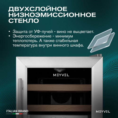 Винный шкаф Meyvel MV12-SF2 (easy)