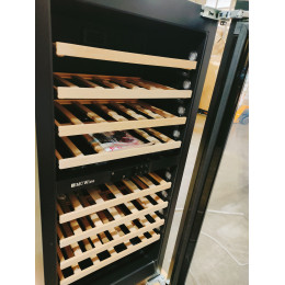 Двухзонный винный шкаф MC Wine W60DB встраиваемый в колонну