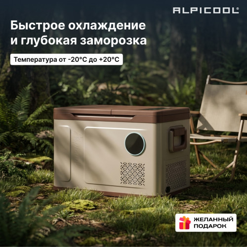 Автохолодильник Alpicool WH38 (12/24)