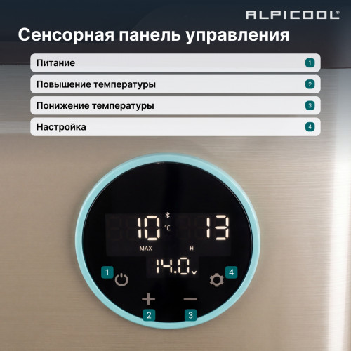 Автохолодильник Alpicool WH48 (12/24)