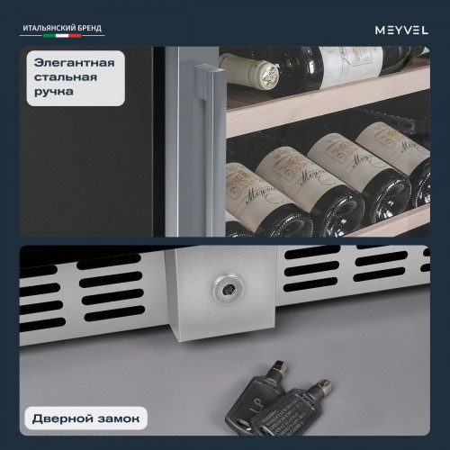 Винный шкаф Meyvel MV95-KST2 (Slim)