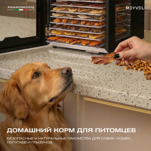Дегидратор Meyvel MDH12-2S (Чёрный)
