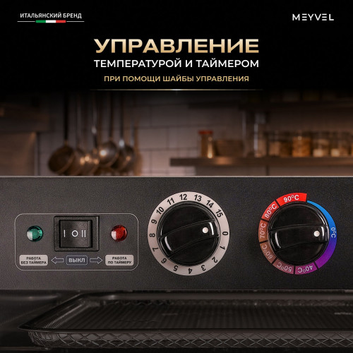 Дегидратор Meyvel MDH32-1S2 (Нержавеющая Сталь)